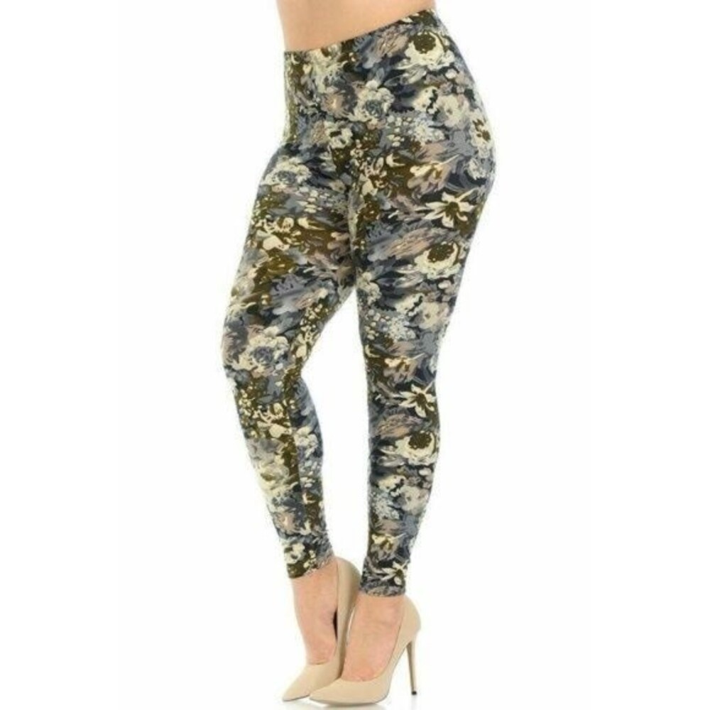 Reg‎ One Size Eevee Womens Buttery Soft Earthen Leggings